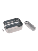 Lässig Lunchbox "Adventure" in Silber/ Beige