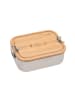 Lässig Lunchbox "Garden Explorer" in Silber/ Beige