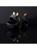 Rétro Chic Decoratief object "Bulldog" zwart - (B)30 x (H)14 x (D)16 cm