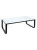 THE HOME DECO FACTORY Salontafel zwart/wit - (B)105 x (H)32 x (D)55 cm