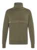 super.natural Fleece trui "Alpine" groen