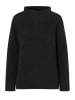 super.natural Fleecepullover "Compound" in Schwarz