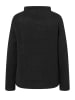 super.natural Fleecepullover "Compound" in Schwarz