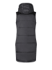 super.natural Hybride bodywarmer "Combustion" zwart