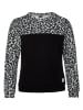 Protest Sweatshirt "Friend" in Schwarz/ Grau/ Weiß
