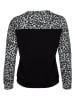 Protest Sweatshirt "Friend" in Schwarz/ Grau/ Weiß