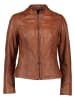 Caminari Lederjacke "Lina" in Cognac