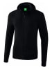 erima Sweatjacke in Schwarz