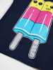Denokids 2-delige outfit zwart/roze