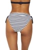 ESPRIT Figi bikini w kolorze granatowo-białym