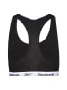 Reebok Biustonosze sportowe (2 szt.) ''Frankie'' w kolorze czarnym