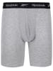 Reebok 3er-Set: Boxershorts "Hogan" in Schwarz/ Grau/ Weiß