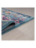 Mioli Kurzflor-Teppich "Vintage" in Blau/ Bunt