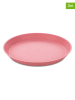 koziol 4-delige set: borden "Connect" lichtroze - Ø 20,5 cm