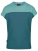Trollkids Functioneel shirt "Bergen" groen/turquoise