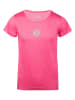Trollkids Koszulka funkcyjna  "Preikestolen" w kolorze różowym