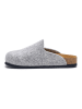 Comfortfusse Wollen pantoffels grijs