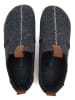 Comfortfusse Wollen pantoffels donkergrijs