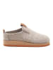 Comfortfusse Wollen clogs lichtbruin