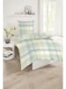 Schiesser Renforcé beddengoedset "Maren" groen/lichtblauw