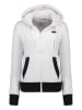 Geographical Norway Sweatjacke "Guderaisin" in Weiß