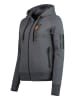 Geographical Norway Sweatjacke "Fabuleuse" in Anthrazit