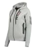 Geographical Norway Sweatvest "Fabuleuse" grijs