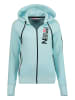 Geographical Norway Sweatjacke "Fabuleuse" in Hellblau