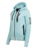 Geographical Norway Sweatvest "Fabuleuse" lichtblauw
