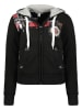 Geographical Norway Sweatjacke "Fespote" in Schwarz
