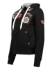 Geographical Norway Sweatvest "Fespote" zwart