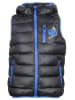 Peak Mountain Doorgestikte bodywarmer zwart