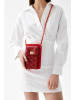 Lucky Bees Schoudertas rood - (B)12 x (H)20 x (D)9 cm