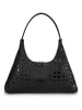 Lucky Bees Schultertasche in Schwarz - (B)40 x (H)40 x (T)6 cm