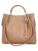 Lucky Bees Henkeltasche in Beige - (B)34 x (H)33 x (T)16 cm