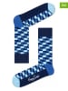 Happy Socks Skarpety "Blue" w kolorze niebiesko-błękitnym
