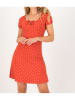 Blutsgeschwister Kleid "Heart on fire bloemen meisje" in Rot