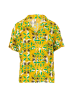 Blutsgeschwister Bluse "Tropical sunset mama jane" in Gelb