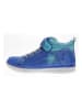 lamino Leder-Sneakers in Blau