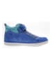 lamino Leder-Sneakers in Blau