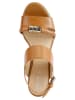 Geox Skórzane sandały "Marykarmen" w kolorze jasnobrązowym