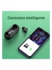 SmartCase Słuchawki bezprzewodowe Bluetooth in-Ear w kolorze czarnym