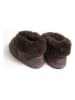 Kaiser Naturfellprodukte H&L Pantoffels met lamsvacht "Anna" bruin