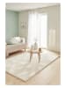 Nazar Hoogpolig tapijt "Shaggy" beige/wit