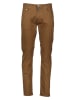 Pierre Cardin Spodnie "Lyon" - Tapered fit - w kolorze jasnobrązowym