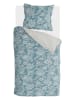 Walra Beddengoedset "Country Love" blauw/wit