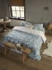 Walra Bettwäsche-Set "Country Love" in Blau/ Weiß