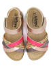 billowy Sandały w kolorze jasnoróżowym ze wzorem