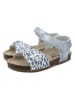 billowy Sandały w kolorze srebrnym