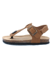 billowy Sandały w kolorze jasnobrązowym